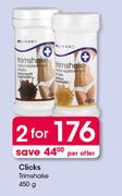 Clicks Trimshake-2 x 450g