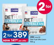 USN Low-GI Diet Fuel Ultra Lean-2 x 900g