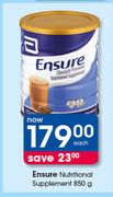 Ensure Nutritional Supplement-850g Each