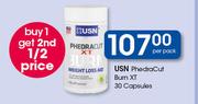 USN Phedra Cut Burn XT 30 Capsules-Per Pack