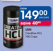 USN Creatine HCL 100 Caps-Per Pack