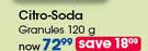 Citro-Soda Granules-120g Each