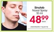 Sinutab Nasal Spray-10ml Each