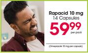 Rapacid 10 mg 14 Capsules-Per Pack