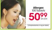 Allergex 100 Tablets-Per Pack
