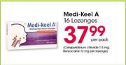 Medi-Keel A 16 Lozenges-Per Pack