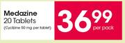 Medazine 20 Tablets-Per Pack