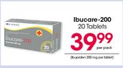 Ibucare-200 20 Tablets-Per Pack