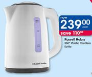 Russell Hobbs 360° Plastic Cordless Kettle