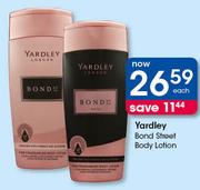 Yardley Bond Street Body Lotion-Each
