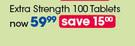 Compral Extra Strength 100 Tablets-Per Pack