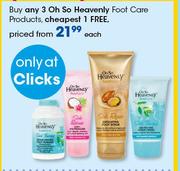 Oh So Heavenly Foot Care Products-Each
