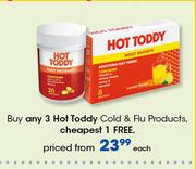 Hot Toddy Cold & Flu Products-Each