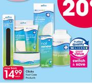  Clicks Foot Care Products-Each