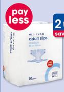 Clicks Pay Less Large Adult Slips 10 Pack-For 2