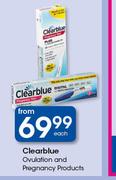 Clear Blue Ovulation & Pregnancy Products-Each