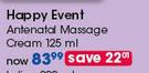 Happy Event Antenatal Massage Cream-125ml Each