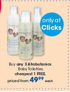 Afrobotanics Baby Toiletries-Each