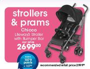 Chicco Liteway3 Stoller With Bumper Bar-