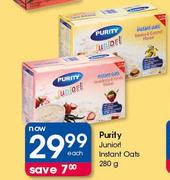 Purity Junior Instant Oats-280g Each