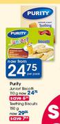 Purity Teething Biscuits-150g Per Pack