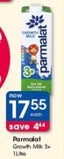 Parmalat Growth Milk 3+ 1L-Each