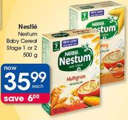 Nestle Nestum Stage 1 Or 2 Baby Cereal-500g Each 