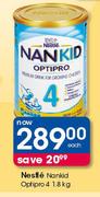 Nestle Nankid Optipro 4 1.8Kg-Each