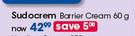 Sudocrem Barrier Cream-60g Each