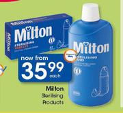 Milton Sterilising Products-Each