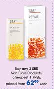 SBR Skin Care Products-Each