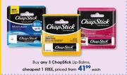 Chap Stick Lip Balms-Each