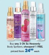 Oh So Heavenly Body Spritzers-Each