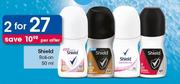 Shield Roll On-2x50ml Per Offer