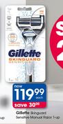 Gillette Skinguard Sensitive Manual Razor 1 Up-Each
