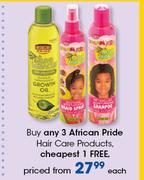 African Pride Hair Care Products-Each