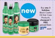 Sofnfree Black Castor Oil Care Hair Care Products-Each