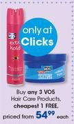  VO5 Hair Care Products-Each