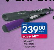 Safeway wide plate straightener Clearance