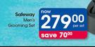 Safeway Men's Grooming Set-Per Set