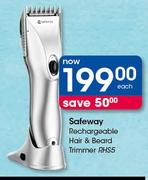 Safeway Reachargeable Hair & Beard Trimmer RHS5-Each