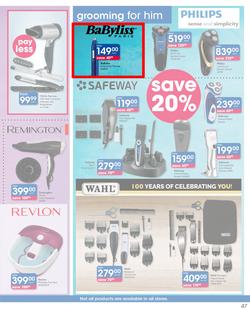 Clicks : You Pay Less (5 Nov - 20 Nov 2019), page 47