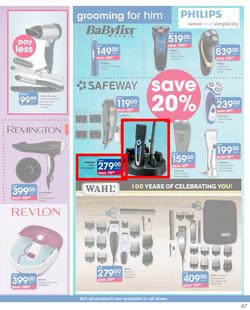 Clicks : You Pay Less (5 Nov - 20 Nov 2019), page 47