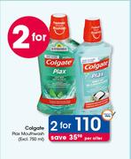 Colgate Plax Mouthwash(Excl.750ml)-For 2