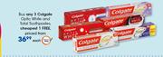 Colgate Optic White & Total Toothpastes-Each