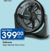 Safeway High Velocity Floor Fans-each
