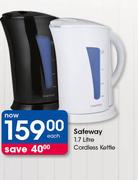Safeway 1.7 Liter Cordless Kettle-Each
