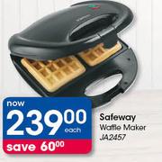 Safeway Waffle Maker JA2457-Each