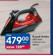 Russell Hobbs 2400 Watt Ceramic Iron RHI910-Each