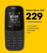 Nokia Neon 105-On MTN PayAsYouGo